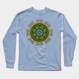 Snapping Turtle Kaleidoscope Long Sleeve T-Shirt